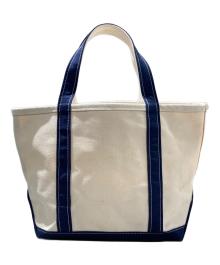 L.L.Bean（エルエルビーン）の古着「BOAT AND TOTE トートバッグ」｜ホワイト×ネイビー