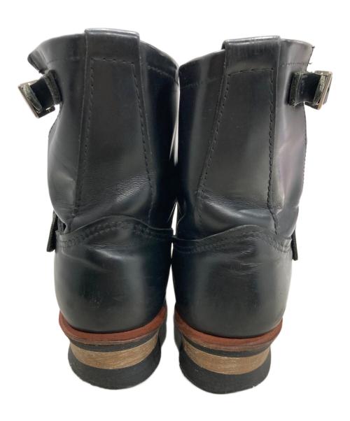 RED WING（レッドウィング）RED WING (レッドウィング) ショートエンジニアブーツ ブラック サイズ:SIZE 25.5cmの古着・服飾アイテム