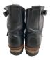 中古・古着 RED WING (レッドウィング) ショートエンジニアブーツ ブラック サイズ:SIZE 25.5cm：35000円
