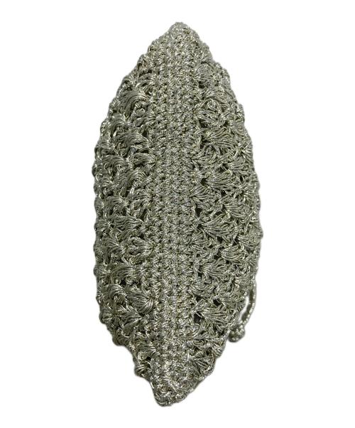 ne quittez pas（ヌキテパ）ne quittez pas (ヌキテパ) Metallic Macrame Sacoche Bag SILVERGOLD 未使用品の古着・服飾アイテム