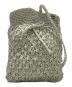 ne quittez pas（ヌキテパ）の古着「Metallic Macrame Sacoche Bag」｜SILVERGOLD