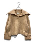 Matin Kimマーティン キム）の古着「Pluffy Sailor Knit」｜ベージュ
