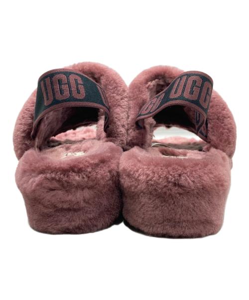 UGG（アグ）UGG (アグ) Fluff Yeah Slid ブラウン サイズ:22cmの古着・服飾アイテム