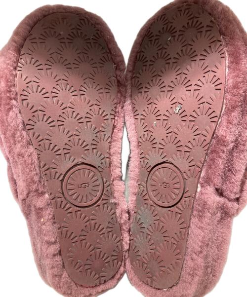 UGG（アグ）UGG (アグ) Fluff Yeah Slid ブラウン サイズ:22cmの古着・服飾アイテム