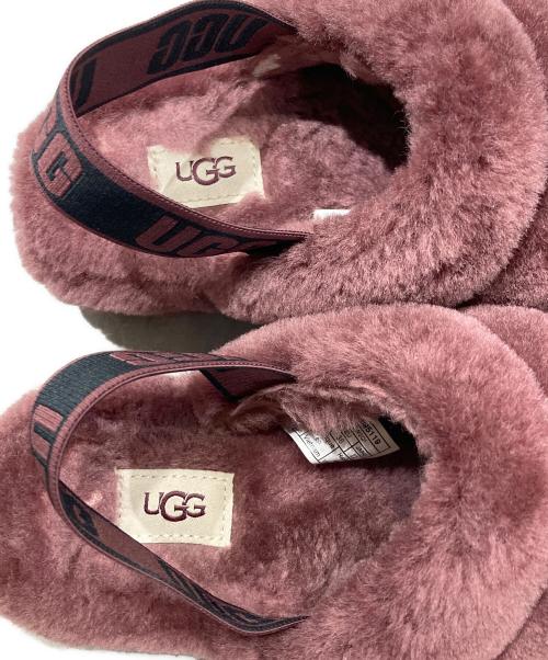 UGG（アグ）UGG (アグ) Fluff Yeah Slid ブラウン サイズ:22cmの古着・服飾アイテム