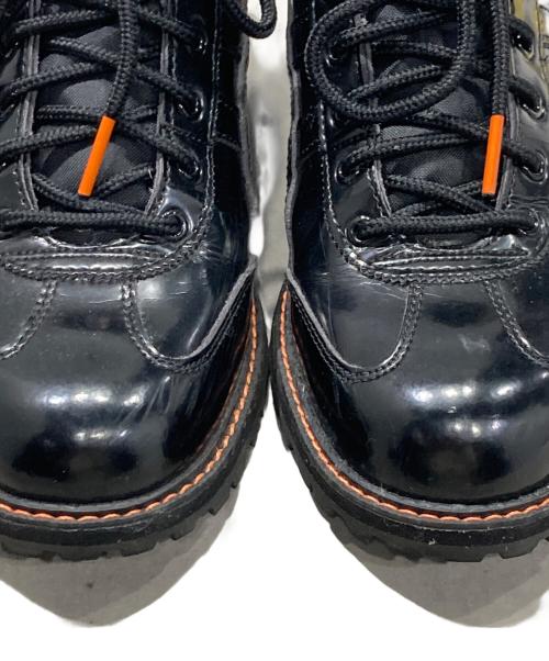 Onitsuka Tiger（オニツカタイガー）Onitsuka Tiger (オニツカタイガー) Mexico Rinkan レースアップブーツ ブラック×オレンジ サイズ:24cmの古着・服飾アイテム