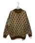 Coogi（クージー）の古着「アースカラー3Dニット」｜ブラウン×オリーブ