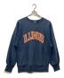 Champion REVERSE WEAVE（チャンピオン リバース ウィーブ）の古着「カレッジロゴスウェット」｜ネイビー