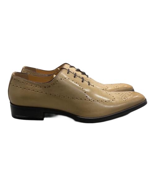 CALZOLERIA TOSCANA（カルツォレリアトスカーナ）CALZOLERIA TOSCANA (カルツォレリアトスカーナ) ビジネスシューズ ベージュ サイズ:42の古着・服飾アイテム