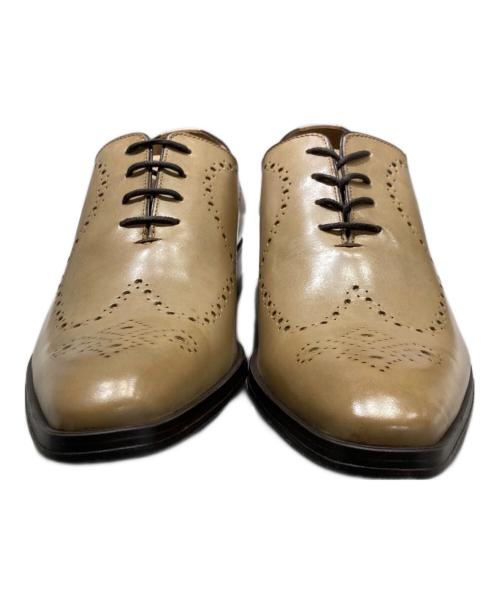 CALZOLERIA TOSCANA（カルツォレリアトスカーナ）CALZOLERIA TOSCANA (カルツォレリアトスカーナ) ビジネスシューズ ベージュ サイズ:42の古着・服飾アイテム