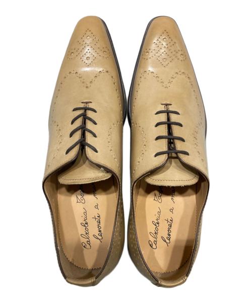 CALZOLERIA TOSCANA（カルツォレリアトスカーナ）CALZOLERIA TOSCANA (カルツォレリアトスカーナ) ビジネスシューズ ベージュ サイズ:42の古着・服飾アイテム