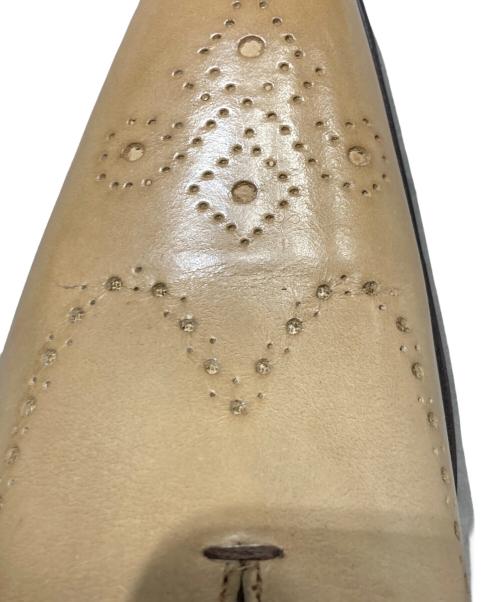 CALZOLERIA TOSCANA（カルツォレリアトスカーナ）CALZOLERIA TOSCANA (カルツォレリアトスカーナ) ビジネスシューズ ベージュ サイズ:42の古着・服飾アイテム