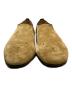 中古・古着 ZAMPIERE (サンピエレ) SUEDE HAZEL（スウェードヘーゼル） スリッポン ベージュ サイズ:8　1/2：5000円