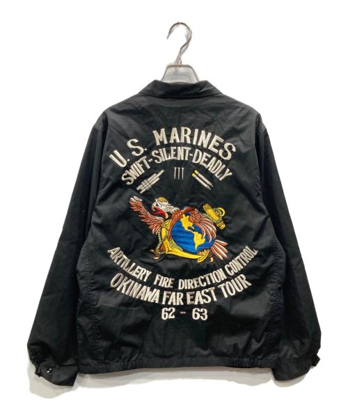 BUZZ RICKSON'S（バズリクソンズ）BUZZ RICKSON'S (バズリクソンズ) TOUR JACKET U.S. MARINES FAR EAST TOUR ブラック サイズ:38の古着・服飾アイテム