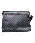 COACH (コーチ) Charles フォルドオーバー シグネチャー トートバッグ ブラック×グレー：15000円