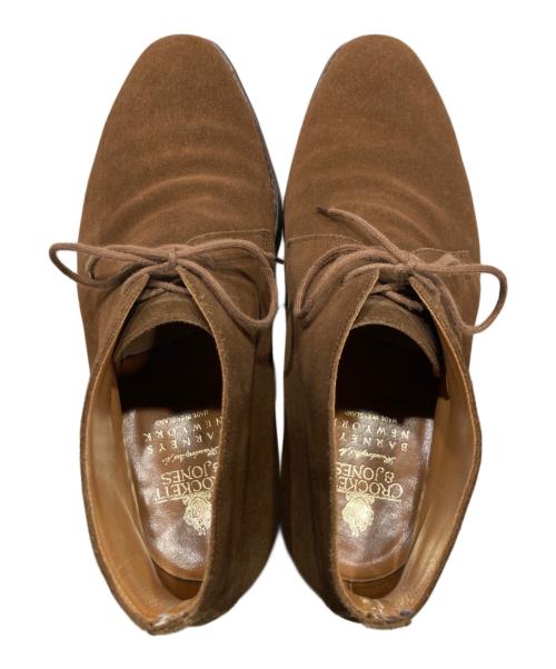 Crockett & Jones（クロケット＆ジョーンズ）Crockett & Jones (クロケット＆ジョーンズ) BARNEYS NEWYORK (バーニーズ・ニューヨーク) 別注 EVESHAM ブラウン サイズ:7　1/2Eの古着・服飾アイテム