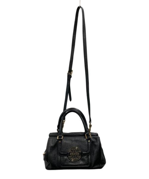 TORY BURCH（トリーバーチ）TORY BURCH (トリーバーチ) 2WAYショルダーバッグ ブラックの古着・服飾アイテム