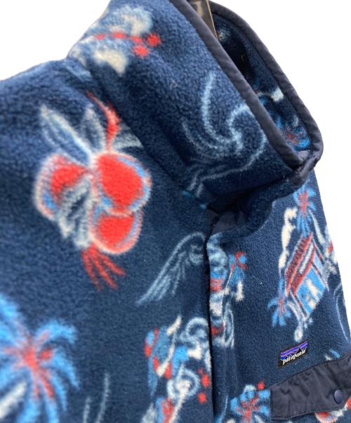 Patagonia（パタゴニア）Patagonia (パタゴニア) アロハ・リクシャー ライトウェイト・シンチラ・スナップT ブルー サイズ:Mの古着・服飾アイテム