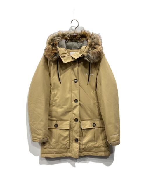 Columbia（コロンビア）Columbia (コロンビア) ダウンコート ベージュ サイズ:Lの古着・服飾アイテム