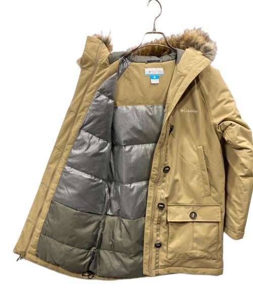 Columbia（コロンビア）Columbia (コロンビア) ダウンコート ベージュ サイズ:Lの古着・服飾アイテム