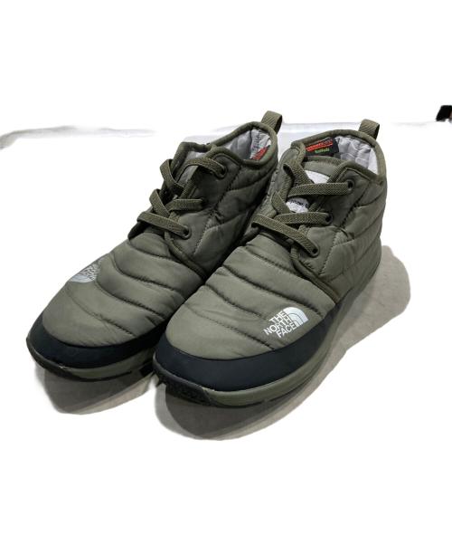 THE NORTH FACE（ザ ノース フェイス）THE NORTH FACE (ザ ノース フェイス) ヌプシ トラクションライト Vウォータープルーフ チャッカスニーカー カーキ サイズ:26cmの古着・服飾アイテム