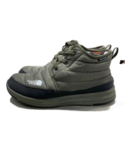 THE NORTH FACE（ザ ノース フェイス）THE NORTH FACE (ザ ノース フェイス) ヌプシ トラクションライト Vウォータープルーフ チャッカスニーカー カーキ サイズ:26cmの古着・服飾アイテム