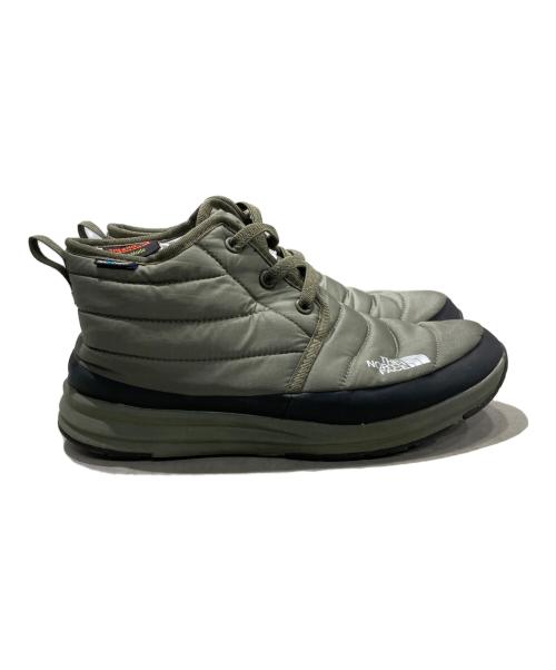 THE NORTH FACE（ザ ノース フェイス）THE NORTH FACE (ザ ノース フェイス) ヌプシ トラクションライト Vウォータープルーフ チャッカスニーカー カーキ サイズ:26cmの古着・服飾アイテム