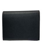 MOLINIモリニ）の古着「Bifold Compact Wallet」｜ブラック×パープル