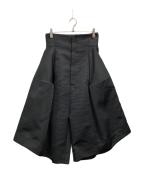 divkaディウカ）の古着「Raised Grosgrain Wide Pants」｜ブラック