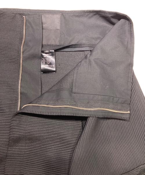 divka（ディウカ）divka (ディウカ) Raised Grosgrain Wide Pants ブラック サイズ:3の古着・服飾アイテム