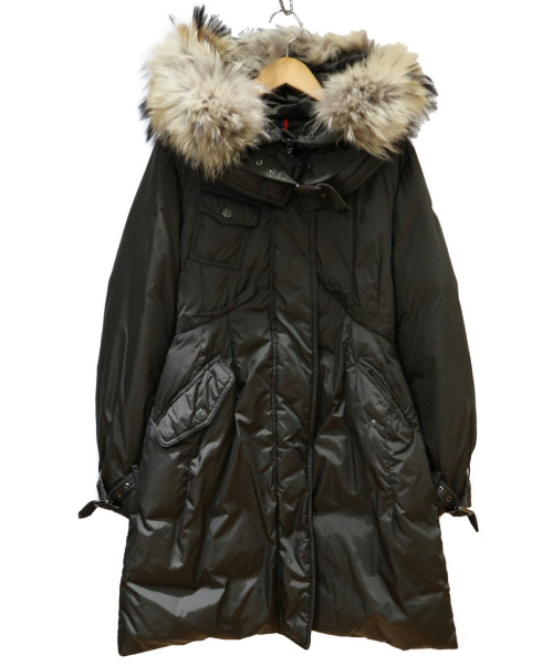 MONCLER（モンクレール）MONCLER (モンクレール) ダウンコート カーキ サイズ:Oの古着・服飾アイテム