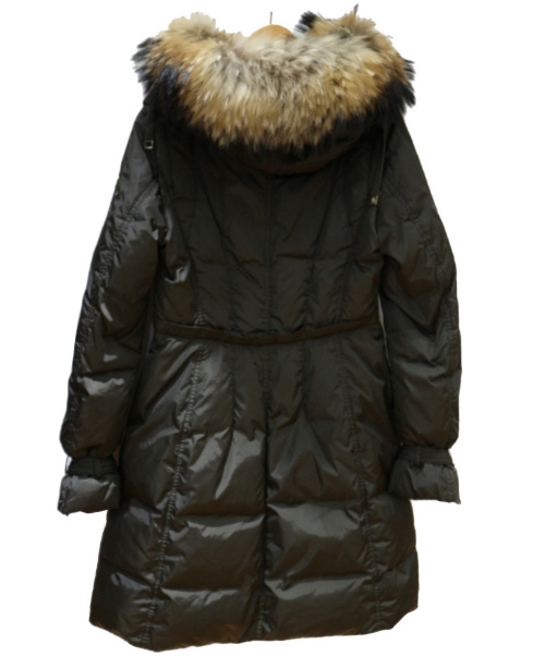 MONCLER（モンクレール）MONCLER (モンクレール) ダウンコート カーキ サイズ:Oの古着・服飾アイテム