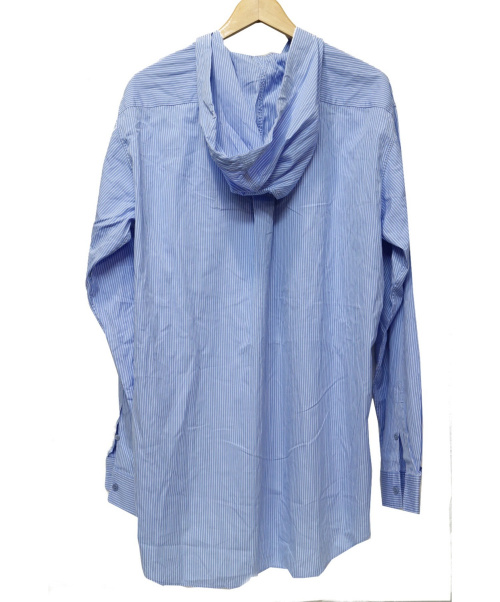 BALENCIAGA（バレンシアガ）BALENCIAGA (バレンシアガ) フーデッドワイドシャツ ホワイト サイズ:39の古着・服飾アイテム