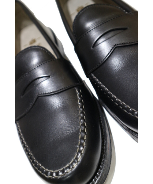 Alden（オールデン）ALDEN (オールデン) コインローファー ブラック サイズ:71/2の古着・服飾アイテム