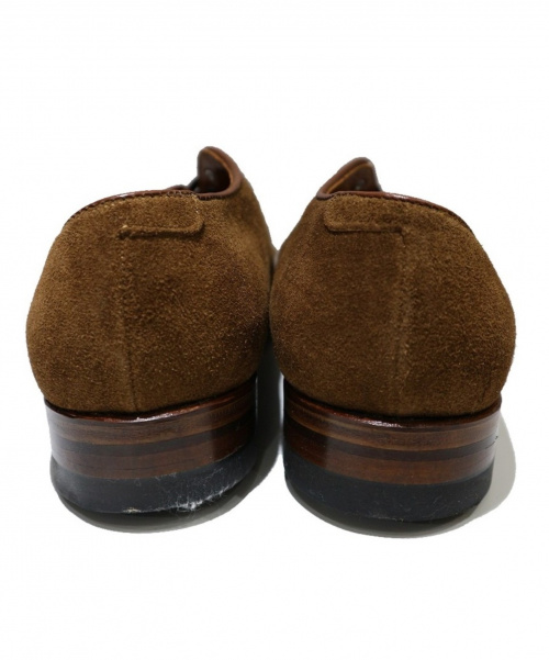 Alden（オールデン）ALDEN (オールデン) SNUFF SUEDE 5EYE PLAIN TOE OX ブラウン サイズ:9 53504の古着・服飾アイテム