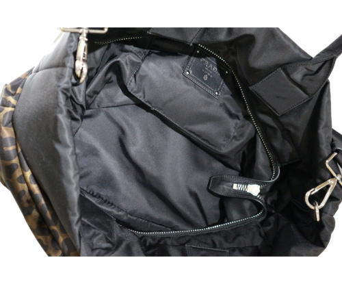 PRADA（プラダ）PRADA (プラダ) 2WAYトートバッグ ブラック B4521Vの古着・服飾アイテム