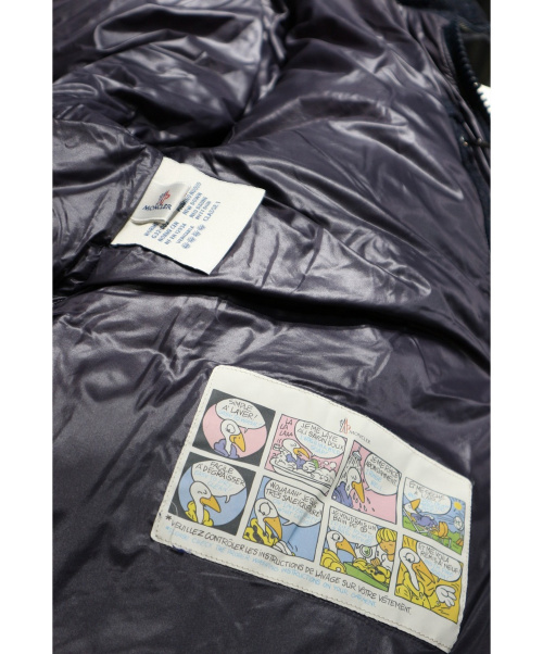 MONCLER（モンクレール）MONCLER (モンクレール) マヤダウンジャケット ネイビー サイズ:４(XL-XXL相当)の古着・服飾アイテム