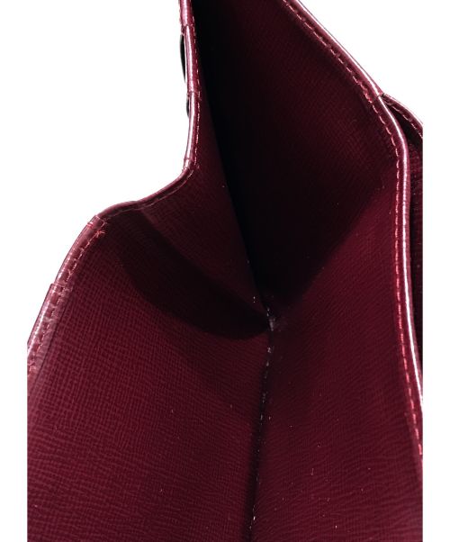 Cartier（カルティエ）Cartier (カルティエ) 3つ折り財布 ボルドーの古着・服飾アイテム