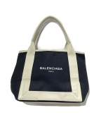 BALENCIAGAバレンシアガ）の古着「キャンバスバッグ」｜ネイビー