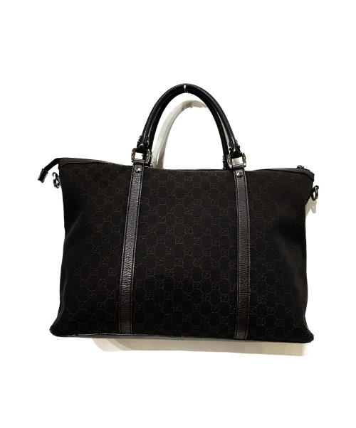 GUCCI（グッチ）GUCCI (グッチ) トートバッグ ブラウン GG 339550 502752の古着・服飾アイテム