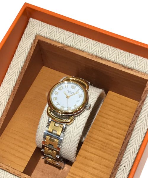 HERMES（エルメス）HERMES (エルメス) プルマン  ホワイトの古着・服飾アイテム