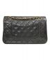 CHANEL (シャネル) マトラッセ チェーンショルダーバッグ ブラック：278000円