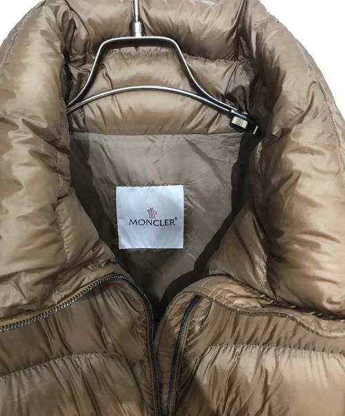 MONCLER（モンクレール）MONCLER (モンクレール) ANGES ダウンジャケット ブラウン サイズ:1の古着・服飾アイテム