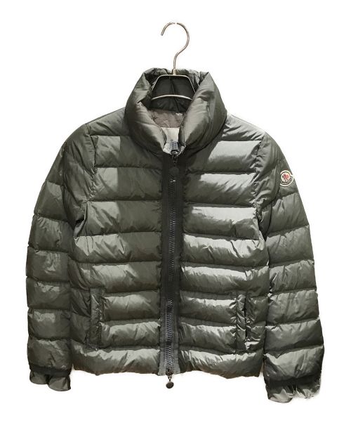MONCLER（モンクレール）MONCLER (モンクレール) SEIRAN GIUBBOTTO ダウンジャケット カーキ サイズ:00の古着・服飾アイテム