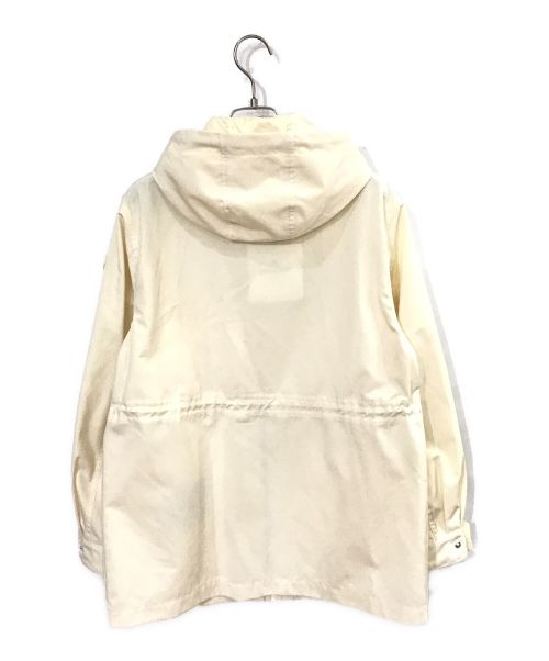 MONCLER（モンクレール）MONCLER (モンクレール) フードブルゾン アイボリー 未使用品の古着・服飾アイテム