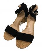 Gianvito Rossiジャンヴィト ロッシ）の古着「サンダル」｜ブラック