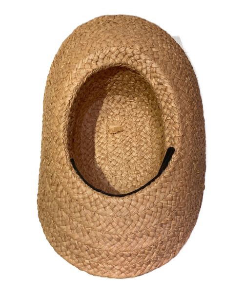 HELEN KAMINSKI（ヘレンカミンスキー）HELEN KAMINSKI (ヘレンカミンスキー) ラフィアハット ベージュの古着・服飾アイテム