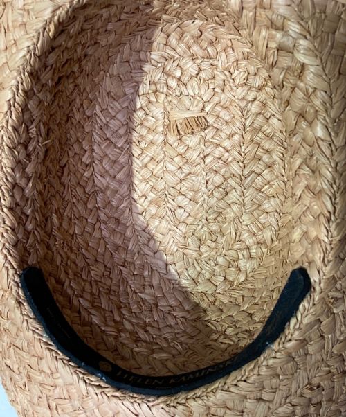 HELEN KAMINSKI（ヘレンカミンスキー）HELEN KAMINSKI (ヘレンカミンスキー) ラフィアハット ベージュの古着・服飾アイテム