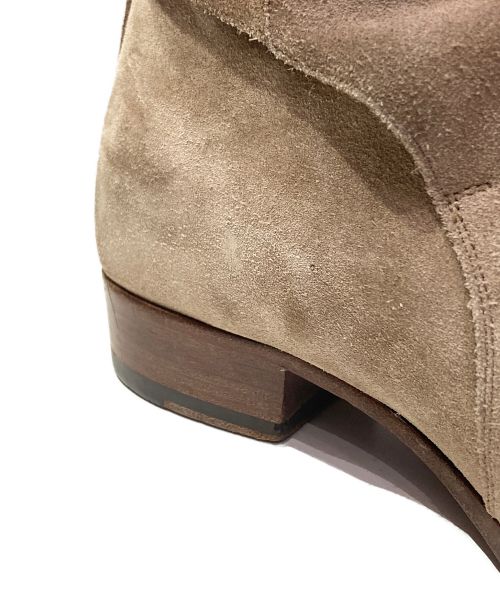 Saint Laurent Paris（サンローランパリ）Saint Laurent Paris (サンローランパリ) ワイアットブーツ ベージュ サイズ:42の古着・服飾アイテム