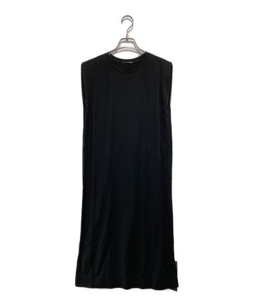 styling/（スタイリング）styling/ (スタイリング) ドットチュール キャミワンピース インナー付き ブラック サイズ:ONE SIZEの古着・服飾アイテム